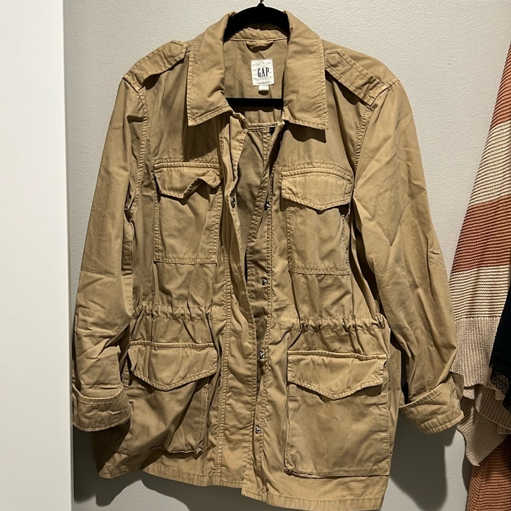 Gap mid length trench coat